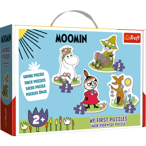 Puzzle Trefl Baby Classic 18el Wesołe Muminki
